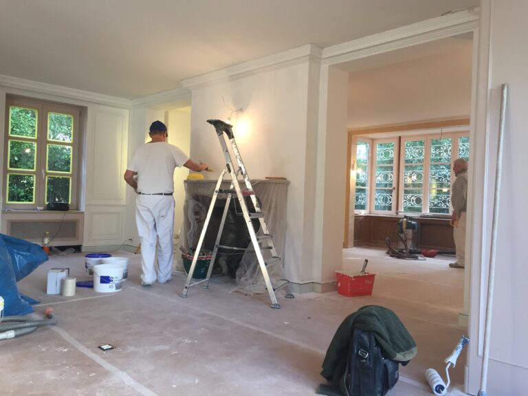 Travaux de peinture intérieurs