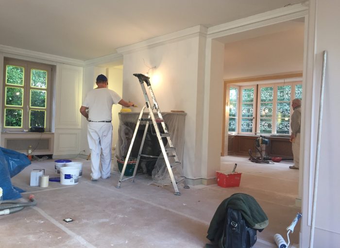 Travaux de peinture intérieurs